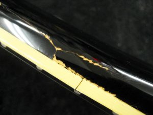 珍しい箇所のネック折れ｜ルシアー駒木のギターよもやま話 その15