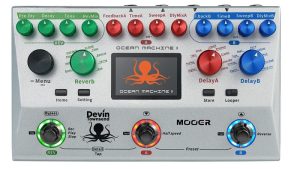 Mooer　Ocean Machine II｜デヴィン・タウンゼンドとの2度めのコラボレーションによるデュアルディレイ・リバーブ・ルーパーペダル