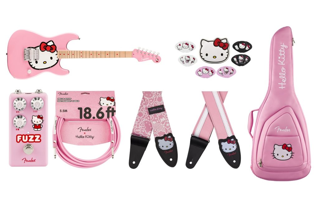 未使用品Fender Hello Kitty ギターケース Fender Hello Kitty ギターケース ピンク 11/13更新】ハローキティ50