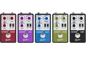 Fender　Bassman® Pedals｜ベース用エフェクターが5機種登場