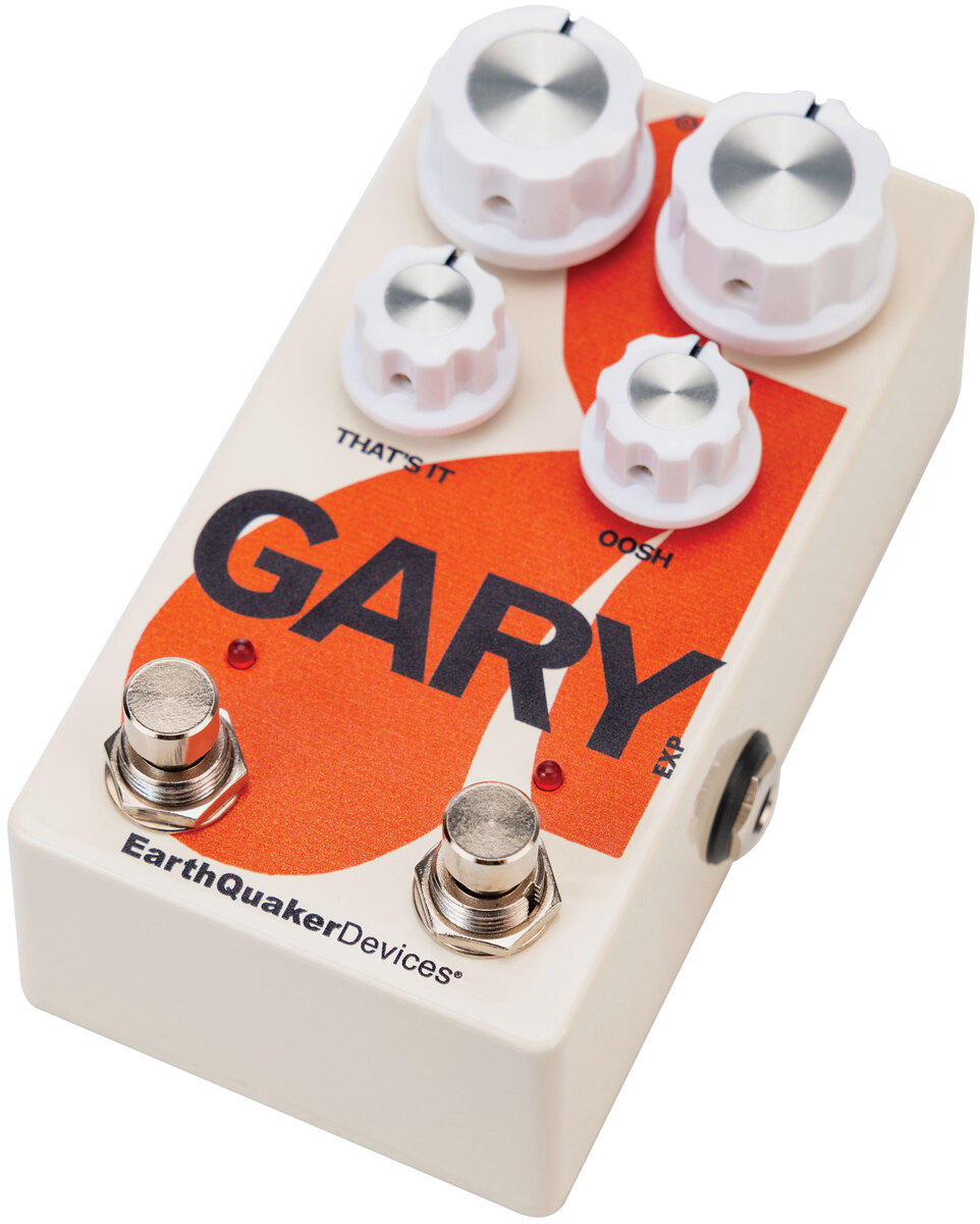 新品 未使用 EarthQuaker Devices Gary IDLESのLee Kiernanシグネチャー！EarthQuaker Devices「Gary」登場