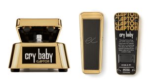Jim Dunlop　EC95G｜エリック・クラプトン限定版クライベイビーワウ登場：音楽史の巨匠が輝く金メッキ仕上げ