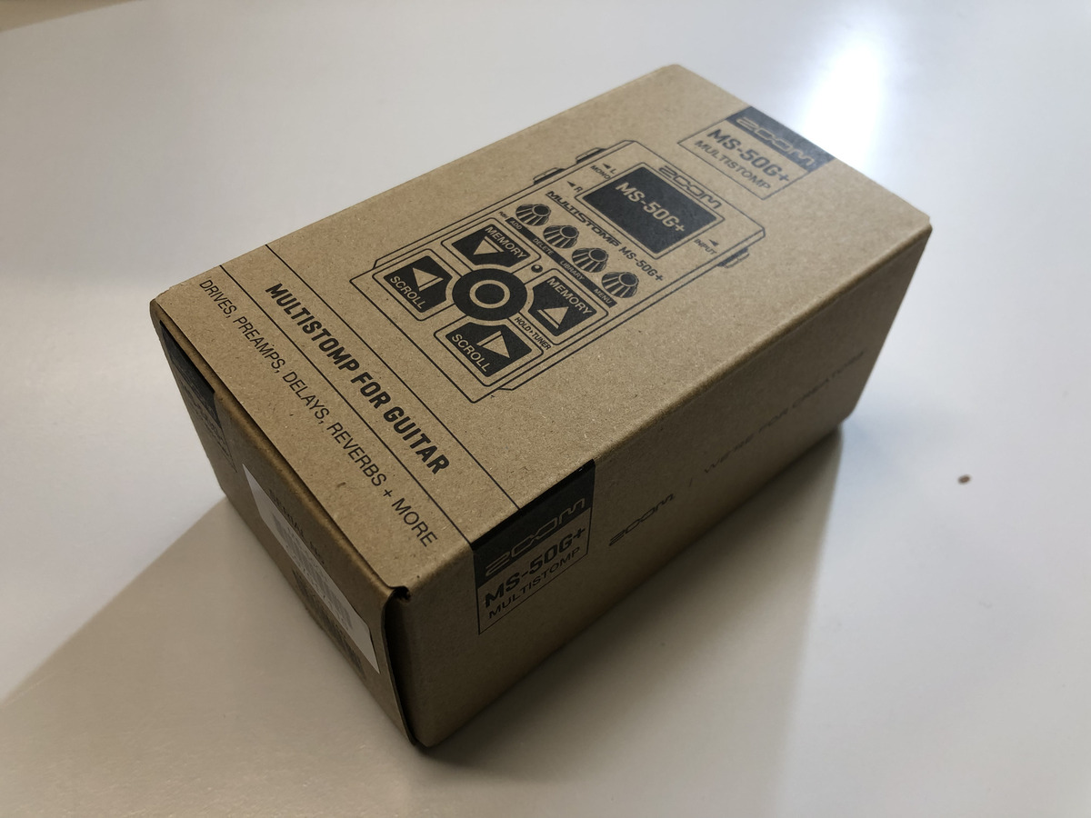 ZOOM MS-50G+ （プラス）　外箱あり ZOOM MS-50G+ MultiStomp | ZOOM
