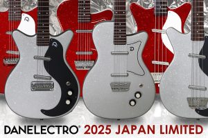 DANELECTRO 2025 JAPAN SPECIAL COLOR登場！未来感溢れるMETALFLAKEで個性を演出