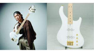 あきらかにあきら氏(THE ORAL CIGARETTES)が手掛けるブランド ACE BASSの「AB-4 STD」に新色のWhiteが追加