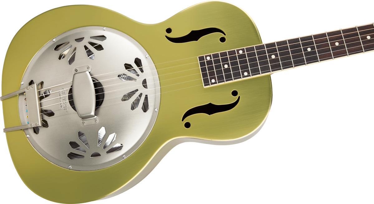 卓越したトーンを奏でるリゾネーターギター、Gretsch G9202
