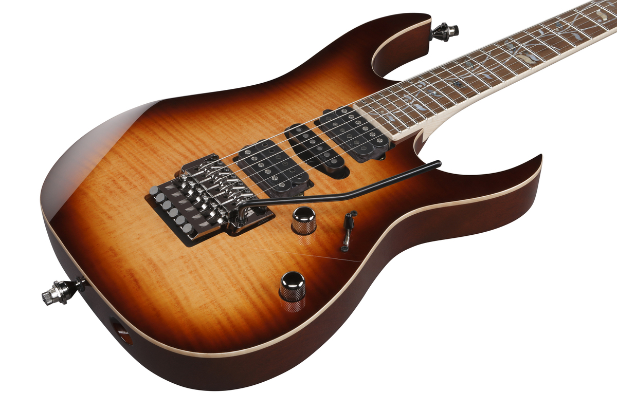 Ibanez RG j.custom最新作「Brownish Sphalerite」──演奏性と美が 