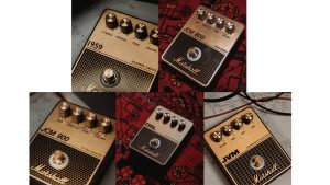 【Marshall　オーバードライブエフェクターシリーズ】伝説のトーンをポータブルに再現する新作登場！