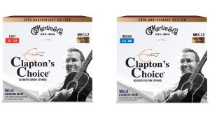 エリック・クラプトン愛用！Martin　Clapton’s Choice弦の発売20周年アニバーサリーパッケージ版が登場