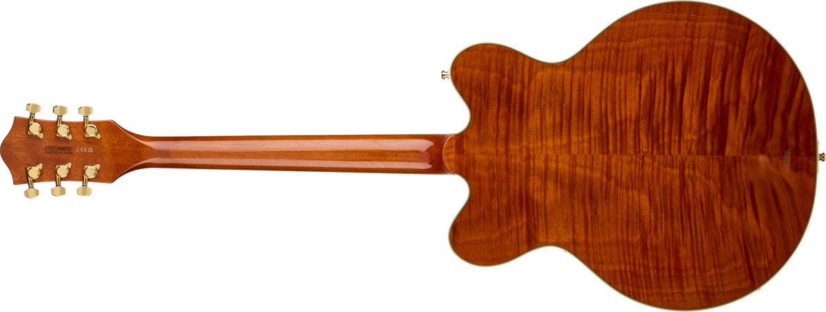 Gretschの新たな美学──限定Flame Okoume Broadkaster & Jr.登場