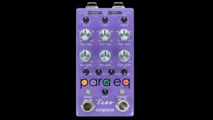 Empress Effectsから登場、ベース専用パラメトリックEQ「Bass ParaEq」