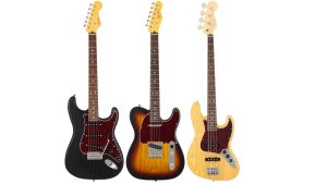 Fenderより日本製アッシュボディが映える限定モデルが3機種登場