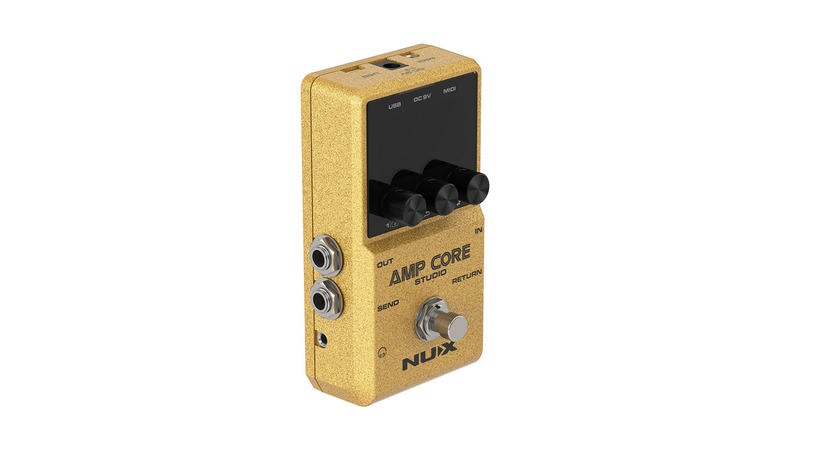 ギター NUX AMP CORE NUX Amp Core Studio Amp Modeling Pedal | Music & Arts