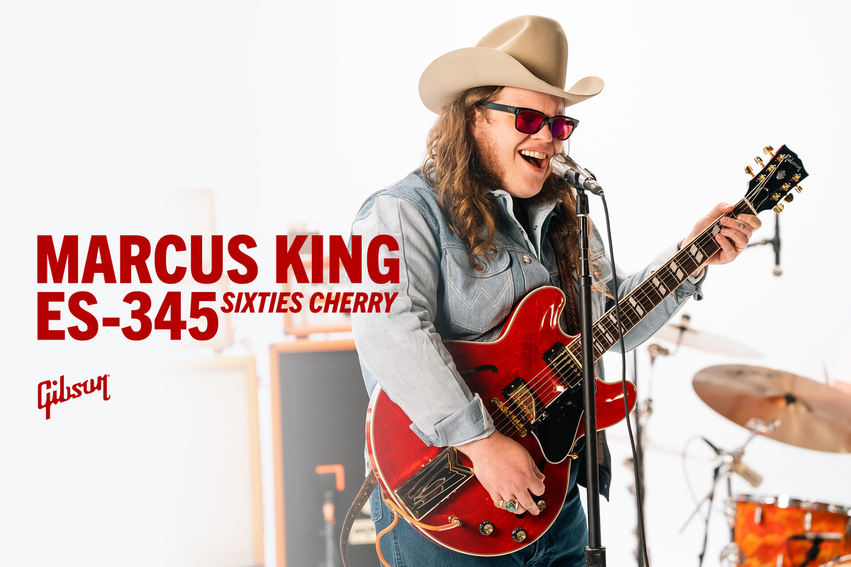 Gibsonが贈る魂のシグネチャー、Marcus King ES-345の美学に迫る