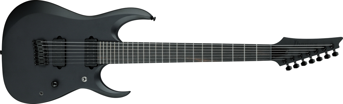 Ibanez「RGDRB71-BKF」登場。黒で統一された7弦ギターがIRON