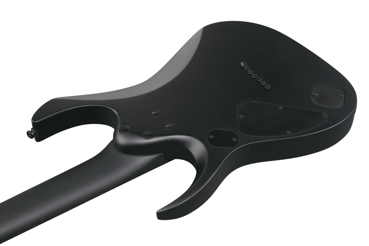 Ibanez「RGDRB71-BKF」登場。黒で統一された7弦ギターがIRON LABELに