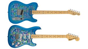 Fender「Blue Flower」Strat & Teleが2025年限定復刻。華やかなルックスと当時の仕様の演奏性を再現