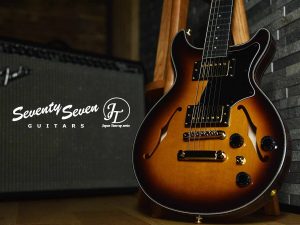 優れた鳴りと演奏性を兼ね備えたセミホロウ　SeventySeven「ALBATROSS-JAZZ-JT」再登場