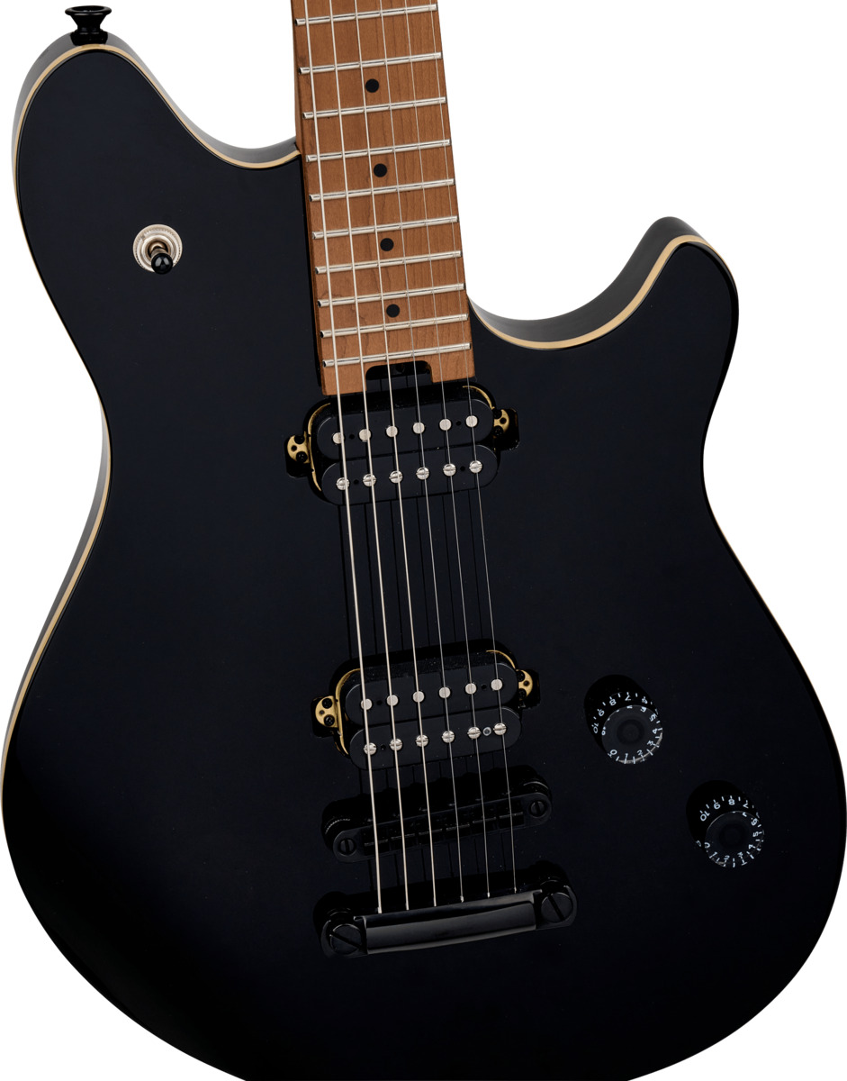 EVH Wolfgang Standard ブラックエレキギター EVH Wolfgang WG Standard (Gloss Black/Baked Maple) ｜イケベ