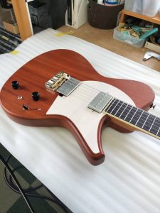 【楽器完成】月産5本のハンドメイドギターSuzukaGuitarDesign/Tierra M-Custom P12EX/MH信州ギター祭り2025