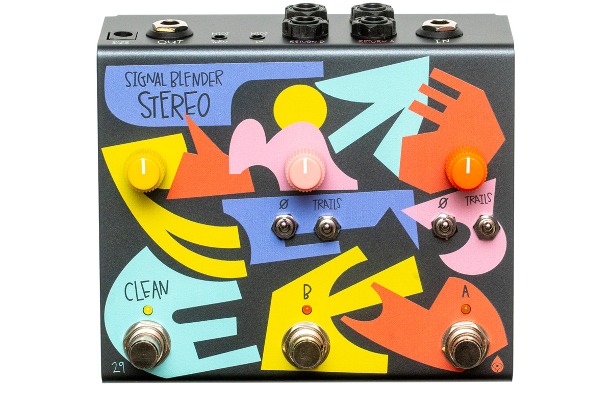 Old Blood Noise Endeavors　Signal Blender Stereo：ステレオ並列ルーティングの可能性を広げる新機軸