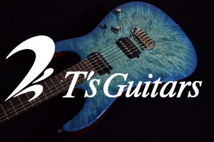魅惑のフレイム×ホロウボディ、T’s Guitars『DST-Hollow24 Mahogany‐Limited』