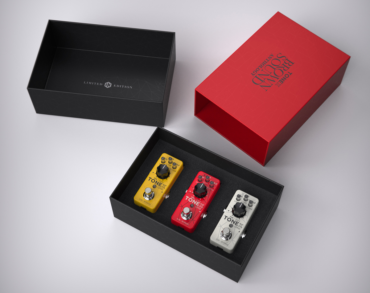 定価14800円 ロジャース&ハーマースタイン BOX サウンドミュージック 他 IK MULTIMEDIA TONEX ONE Brown Sound Limited Edition登場