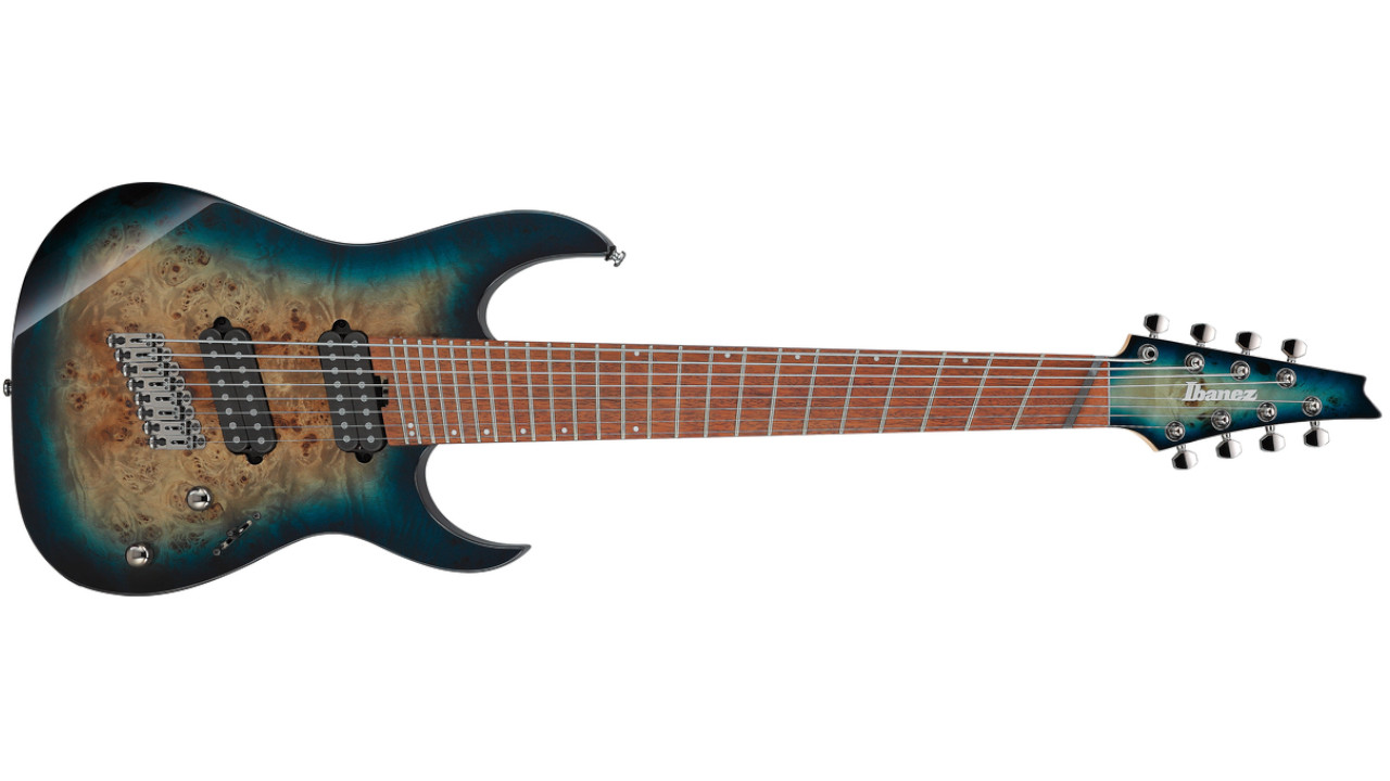 Ibanez「RGMS8PB-CBS」登場｜ポプラバール&マルチスケールで切れ味抜群の新8弦モデル