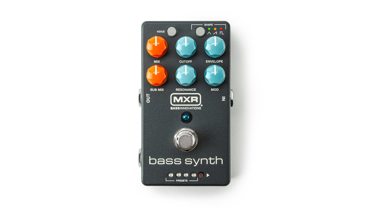 MXR　BASS SYNTH登場 ─ アナログフィール×現代機能、革新のベースシンセ・ペダル