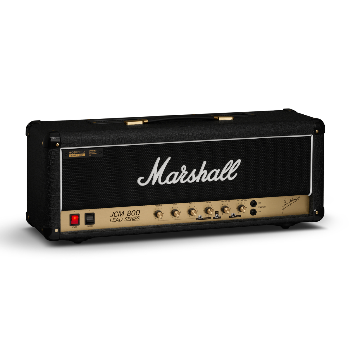 Marshall社が自らModified(改造)した1959と2203(JCM800)が登場