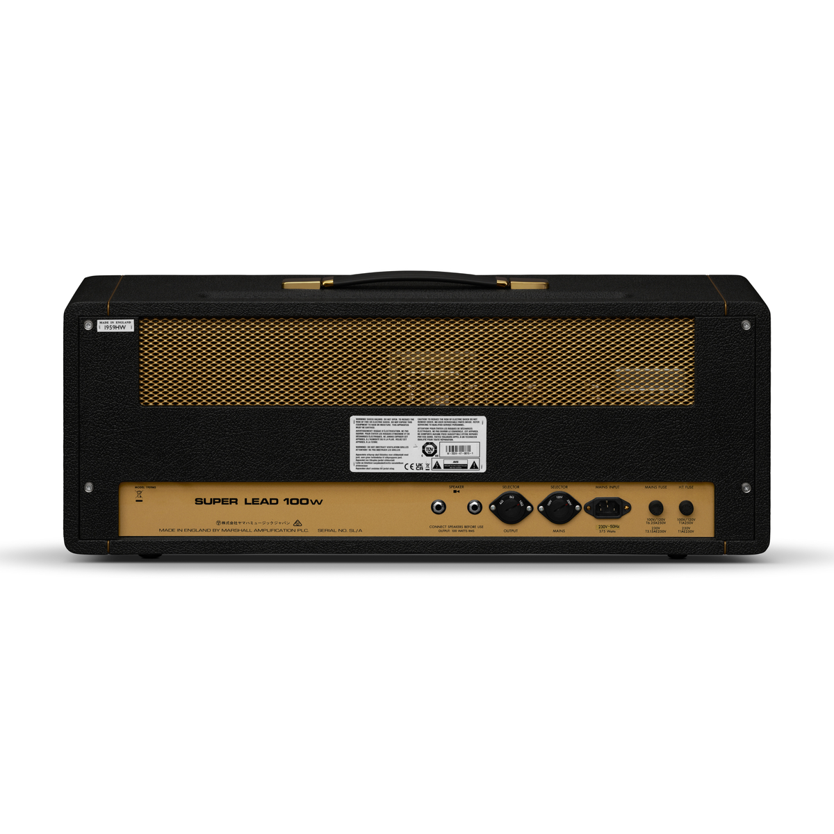 Marshall社が自らModified(改造)した1959と2203(JCM800)が登場