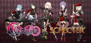 BanG Dream! Ave Mujica × SCHECTER コラボレーション製品が登場