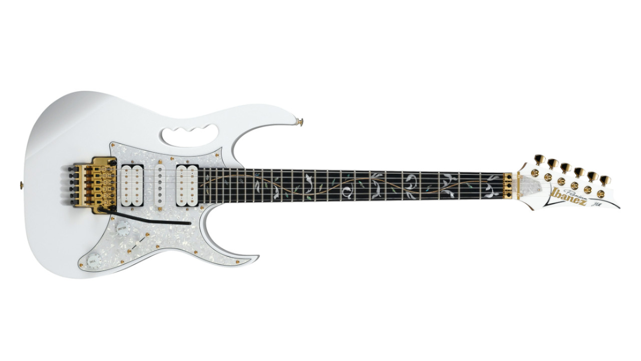 【Ibanez JEM7VP-WH】Steve Vaiシグネチャーの最新ホワイトモデル登場