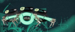 Ernie Ball　Flex Patch Cable Glow in Dark—蓄光パッチケーブル！省スペース設計とノイズ対策を両立