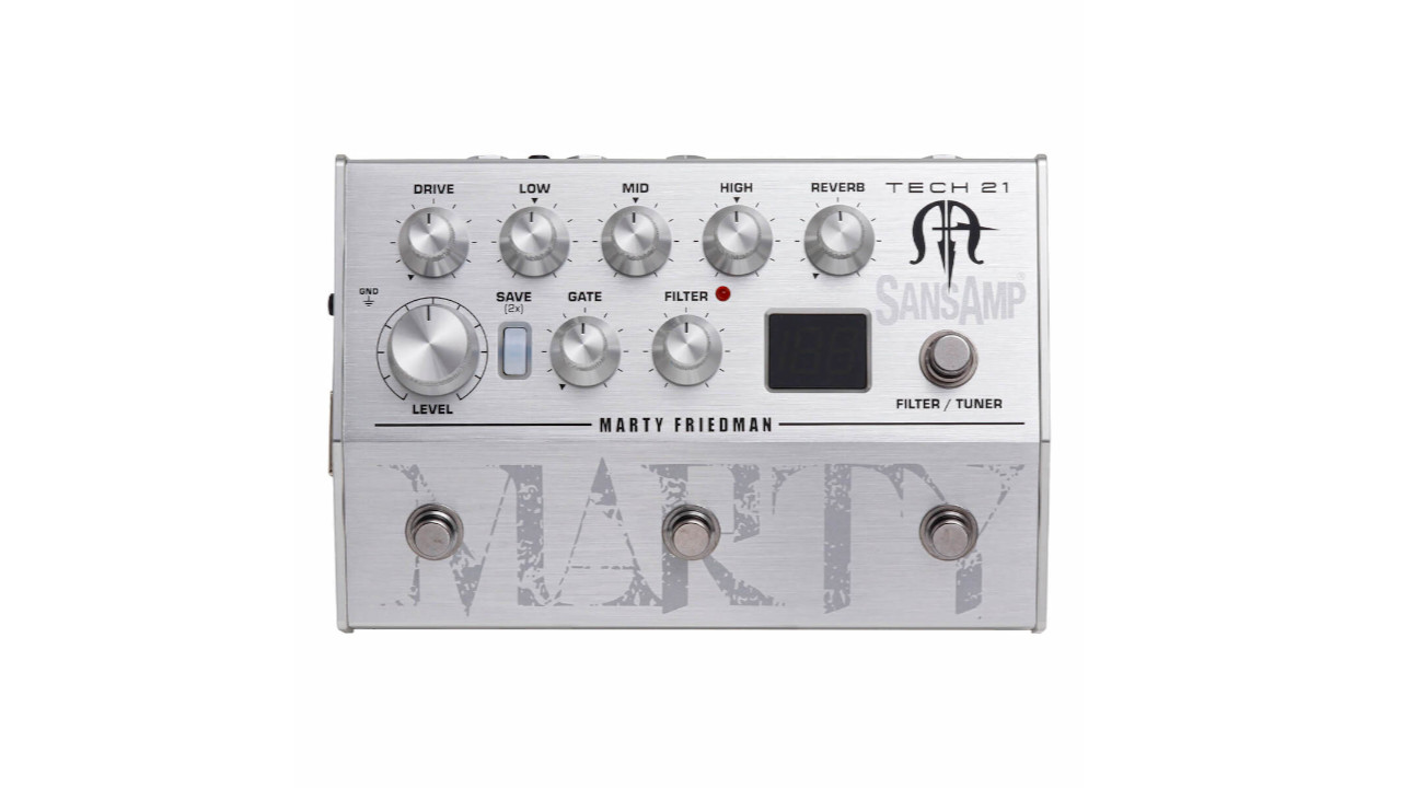 TECH21 Marty Friedman Signature SansAmp｜直感操作で再現する唯一無二のトーン