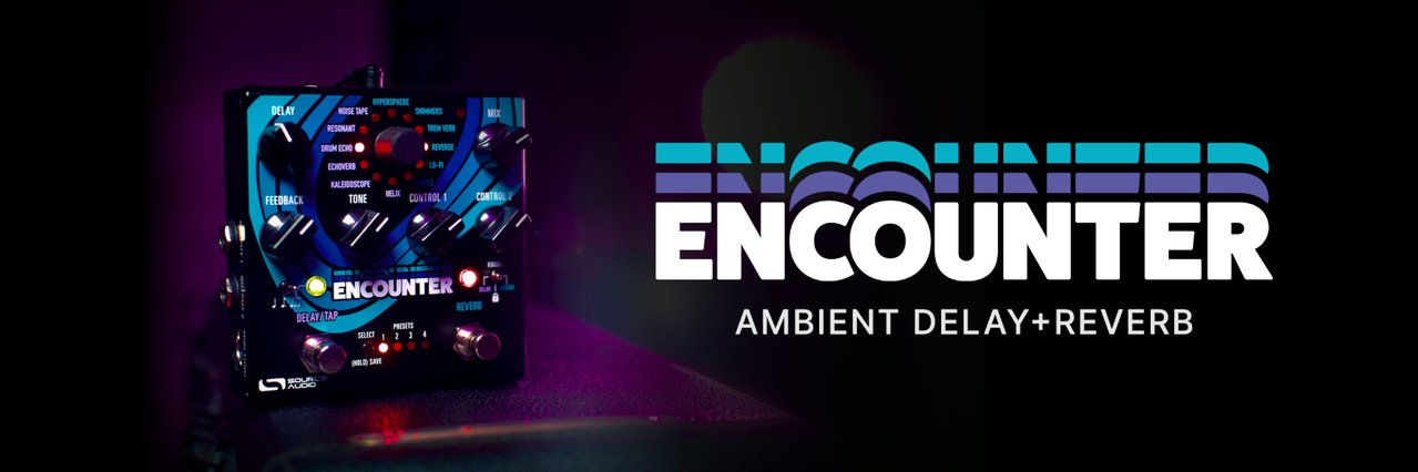 SOURCE AUDIO「ENCOUNTER SA264」アンビエント表現を極める最新Delay + Reverb