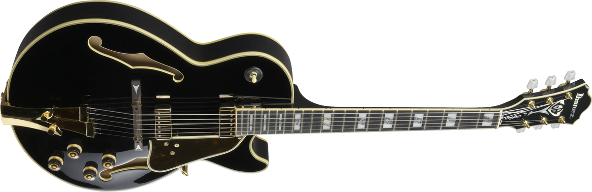 Ibanez GB10-BK ブラックモデル ― ジョージ・ベンソン・シグネチャーに