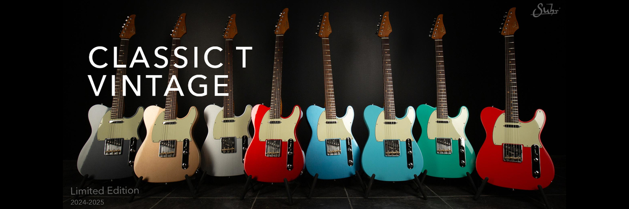 Suhr　Classic T Vintage Limited Editionが登場｜M.A.T.ピックアップ搭載モデル