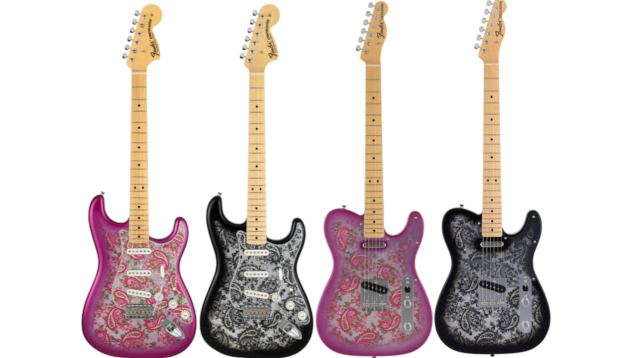 Fender　Made in Japan Limited Stratocaster® & Telecaster® Paisley｜2025年限定復刻