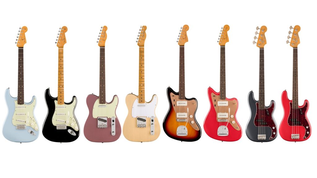 Fenderより Limited Edition Vintera® II Road Worn®シリーズ が