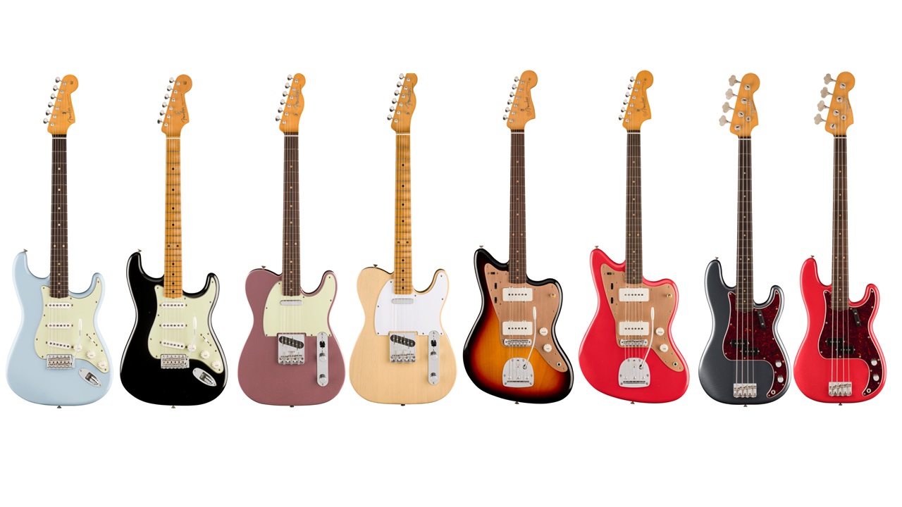 Fenderより Limited Edition Vintera® II Road Worn®シリーズ が登場
