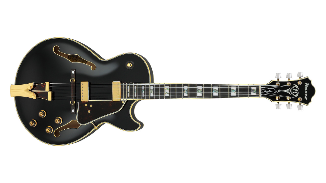 Ibanez GB10-BK ブラックモデル ― ジョージ・ベンソン・シグネチャーに新色追加