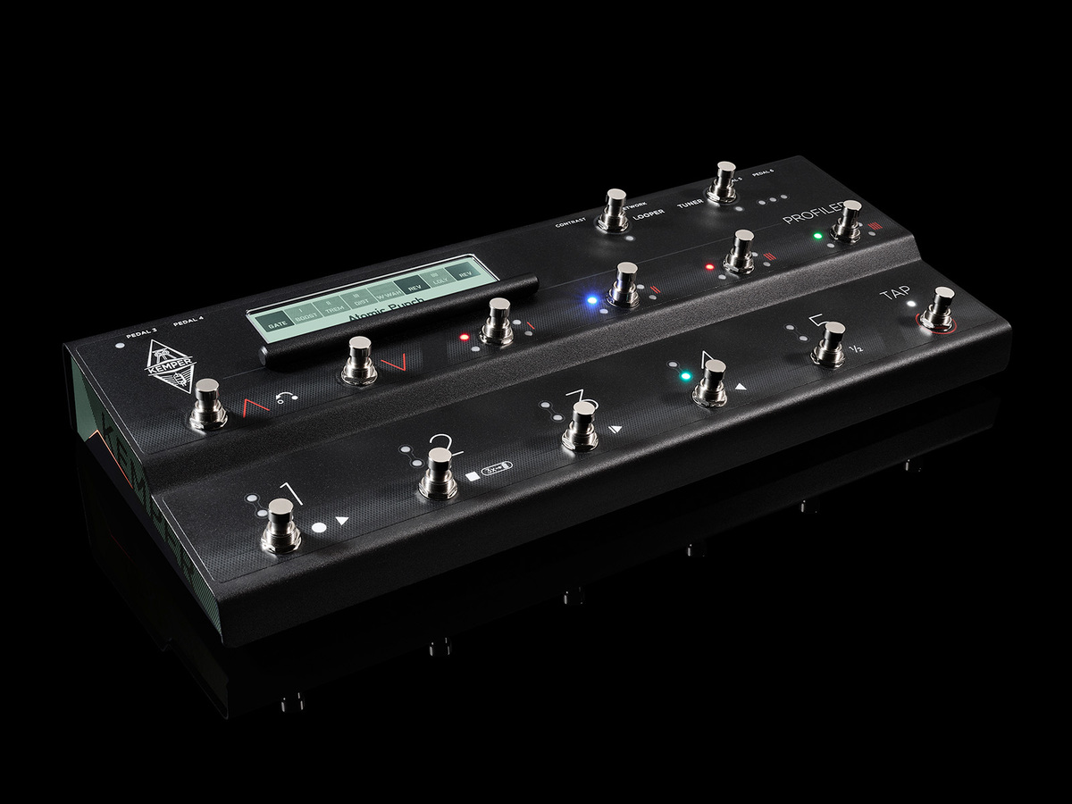 Kemper PROFILER Remote (MK 2) 堂々登場 ― 堅牢設計と直感操作