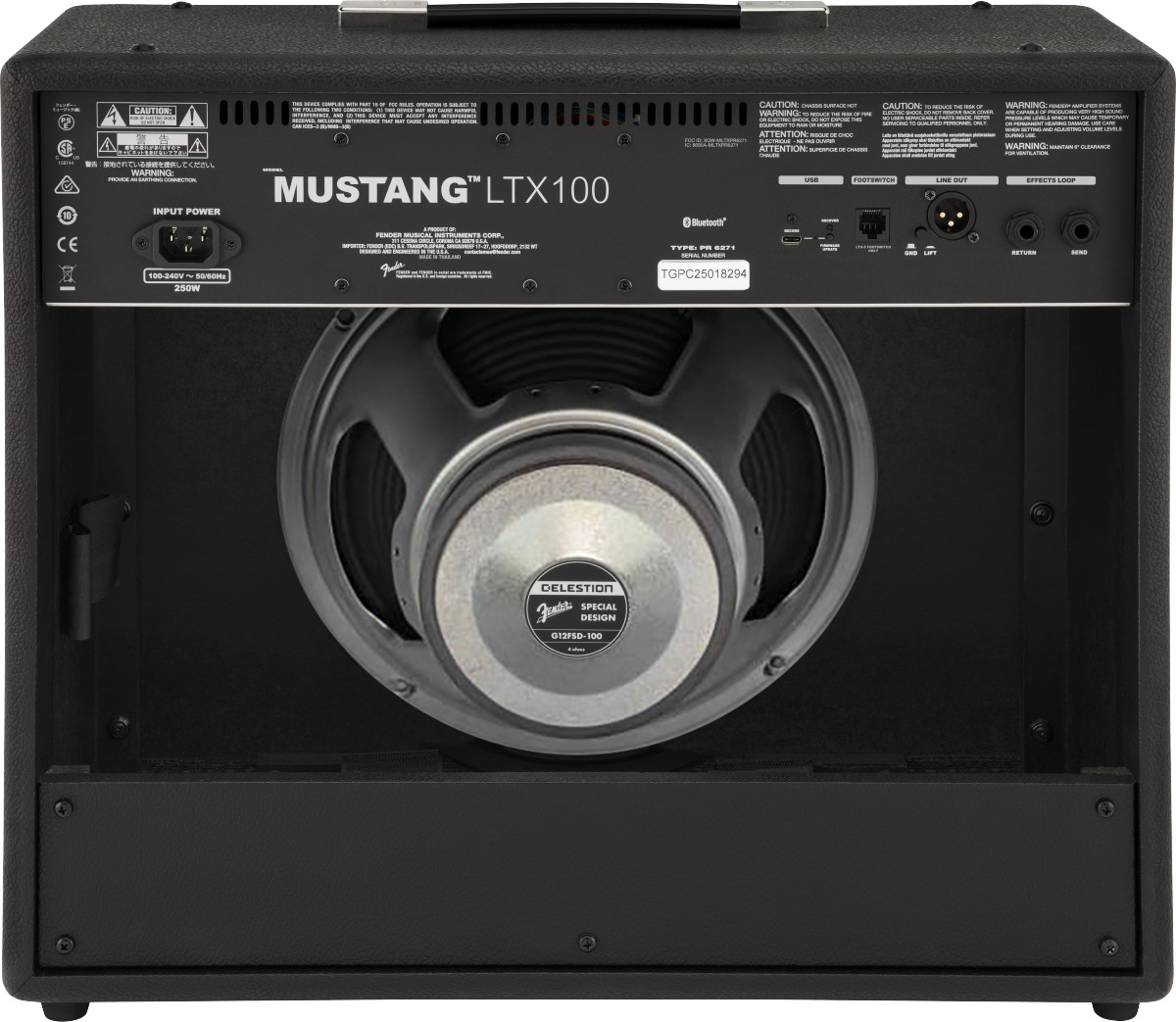 Fender Mustang® LTX 登場 ― クラシックデザインに最新機能を融合した