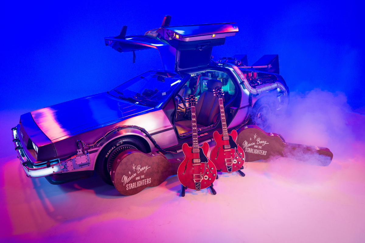 Gibson・Epiphone「Back to the Future ES-345」登場｜映画40周年を飾る伝説のギターが蘇る