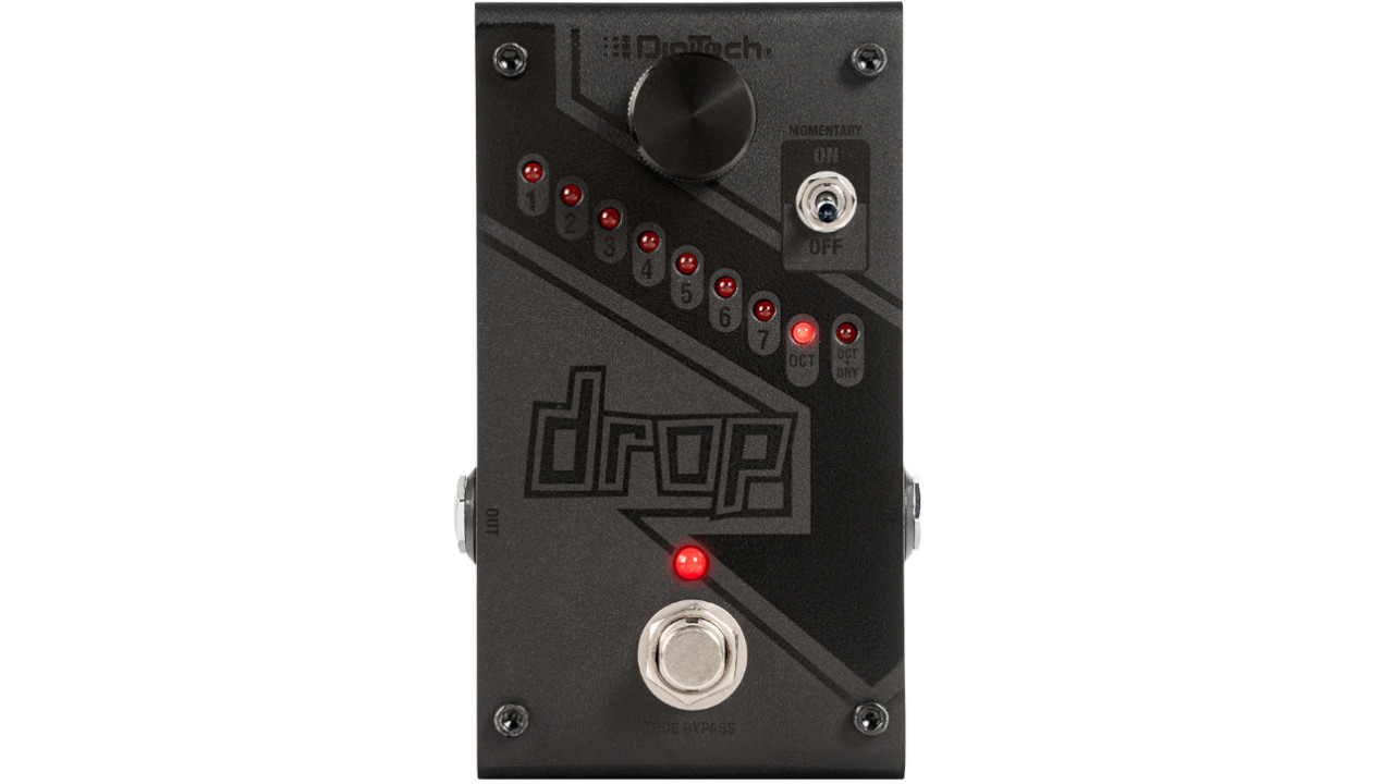 DigiTech　Black Drop｜半音〜1オクターブ下げに対応するドロップチューニングペダルに限定カラーモデルが登場