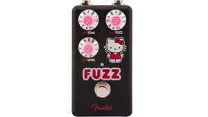 Fender x Hello Kitty Fuzz Pedal Black｜可愛らしさと轟音を兼ね備えた特別仕様