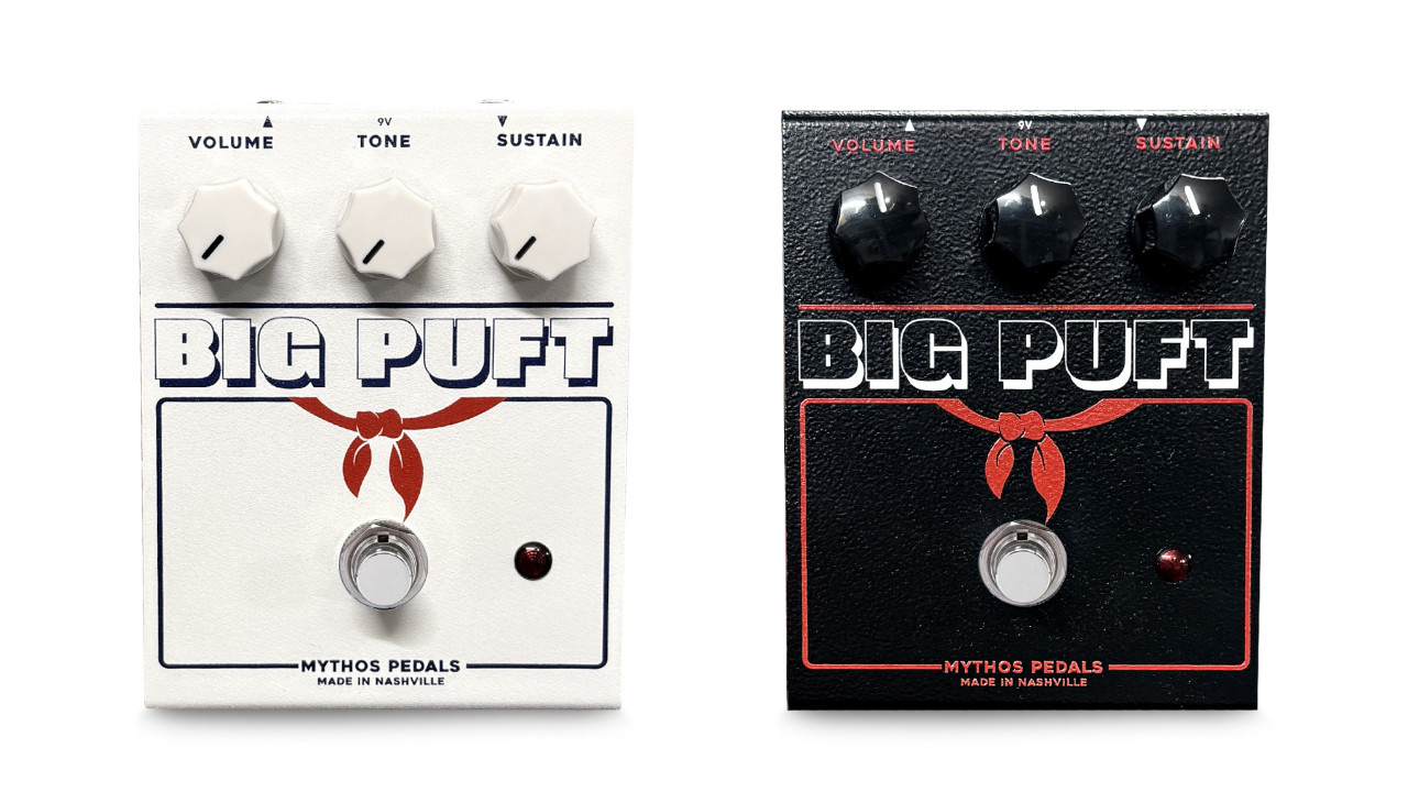 【超少数生産！島村楽器限定Exclusiveカラーモデルあり】Mythos Pedals　Big Puft Jr.｜クラシカルとモダンが融合した新世代ファズペダル