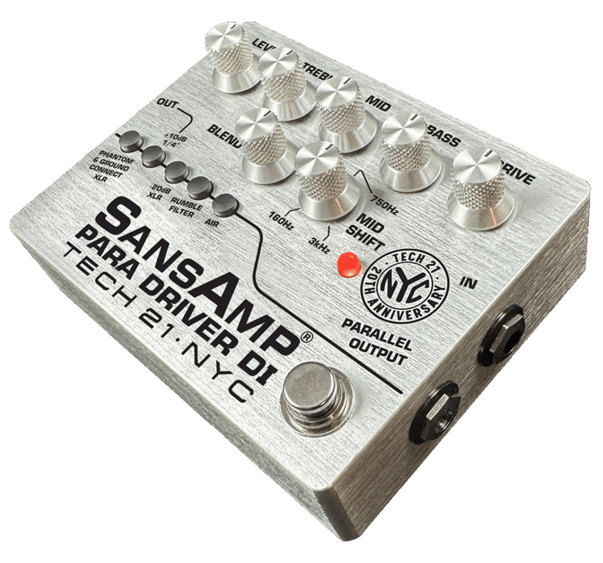 ギター Tech 21 SansAmp Para D DI TECH21「SansAmp Para Driver DI」発売20周年記念モデル発売