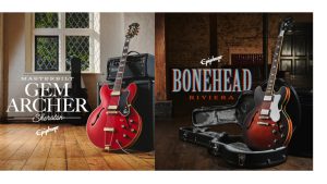 Epiphoneよりオアシスのギタリスト ジェム・アーチャーとポール “ボーンヘッド” アーサーズのシグネチャー・モデルが登場